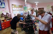 Tradycje bożonarodzeniowe w Przedszkolu Samorządowym z KGW z Olszyn